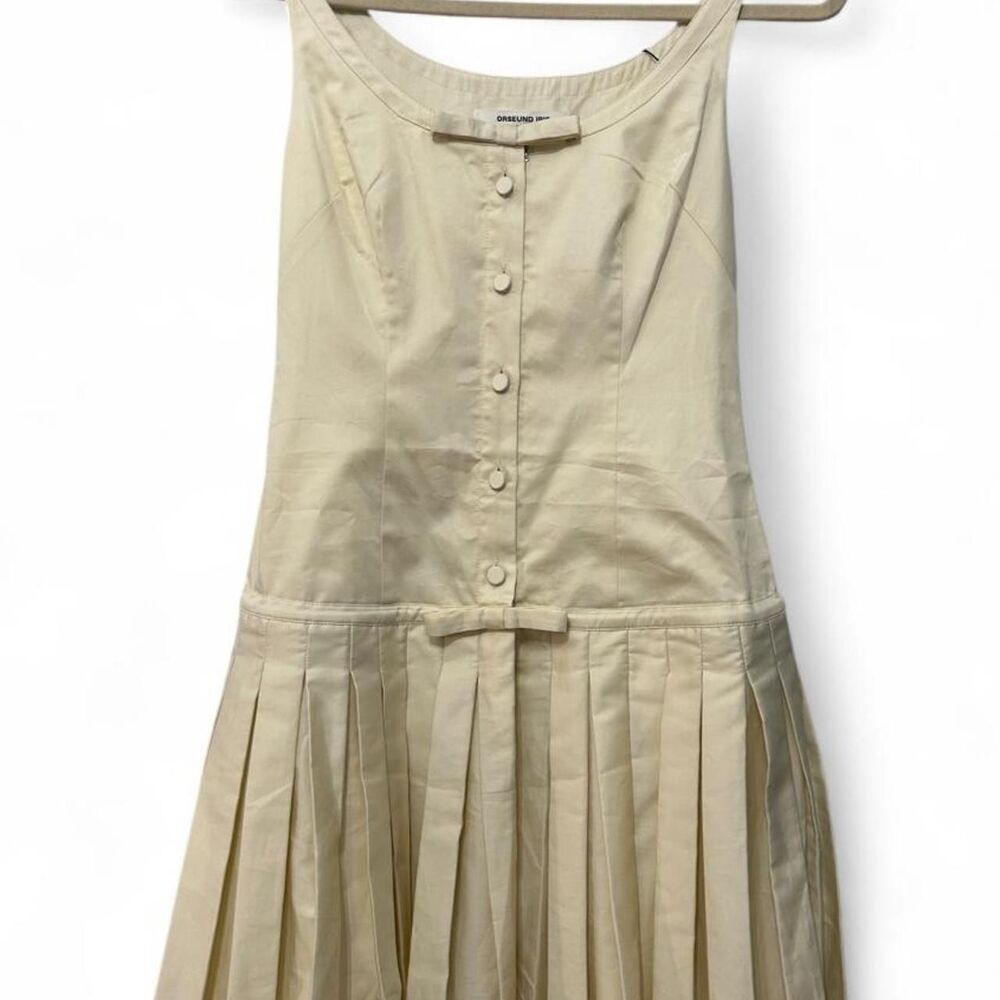 Orseund Iris Valerie Pleated Mini Dress